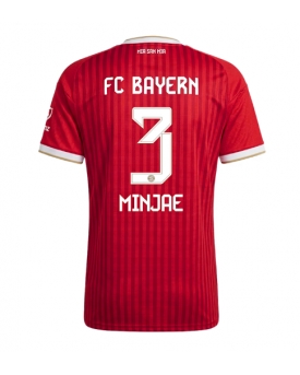 Billige Fotballdrakt Bayern Munich Kim Min-jae #3 Replika Hjemmedrakt Dame 2026-27 Kortermet